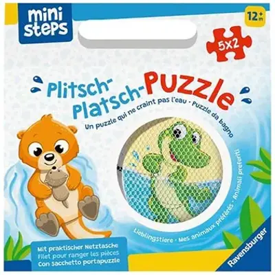 🧩 Ravensburger Ministeps 4589 Plitsch-Platsch-Puzzle für 7€ (statt 13€)
