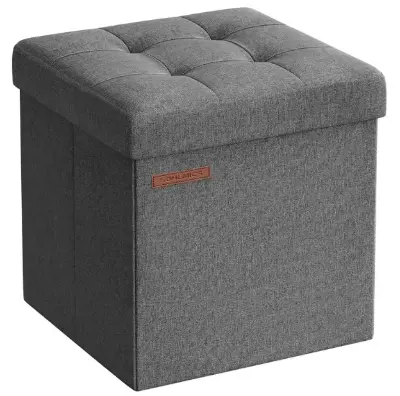 🪑 SONGMICS faltbarer Aufbewahrungshocker, 30 x 30cm & bis 130kg für 8,17€ (statt 13€)