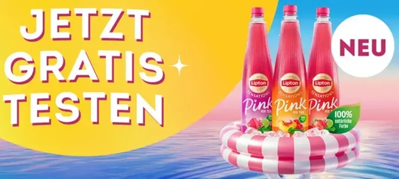 🧋 Lipton Sensations gratis ausprobieren