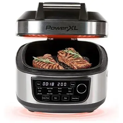 🍲 PowerXL M25658 12-in-1 Multikocher mit Airfryer, 5,7L für 119,95€ (statt 186€)