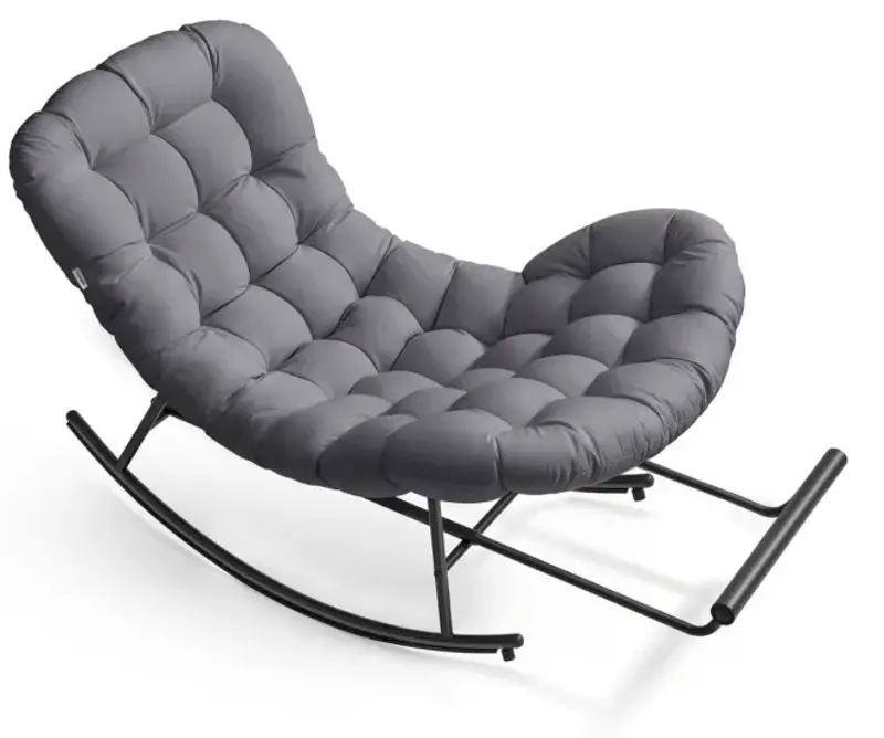 💺 VASAGLE Schaukelstuhl mit abnehmbarem Kissen für 87,99€ (statt 110€)