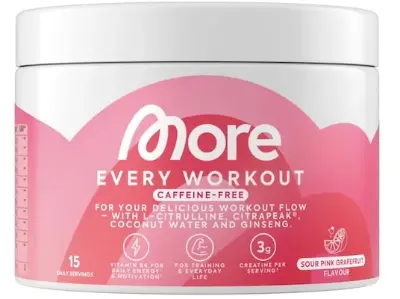 💪🏻 270g MORE Every Workout, Pink Grapefruit für 24,88€ (statt 35€)