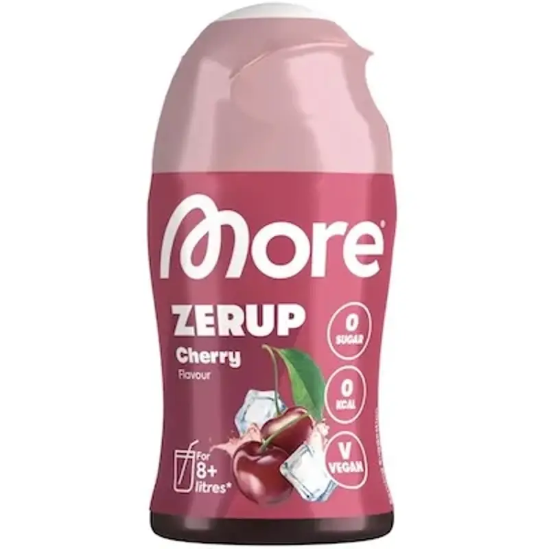 🍒🥤 65ml MORE Zerup Cherry für bis zu 8L Fertiggetränk für 4,27€ (statt 7€)