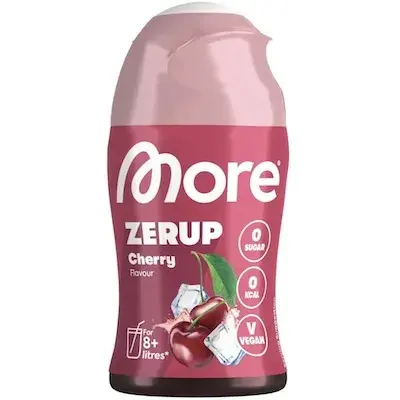 🍒🥤 65ml MORE Zerup Cherry für bis zu 8L Fertiggetränk für 4,27€ (statt 7€)
