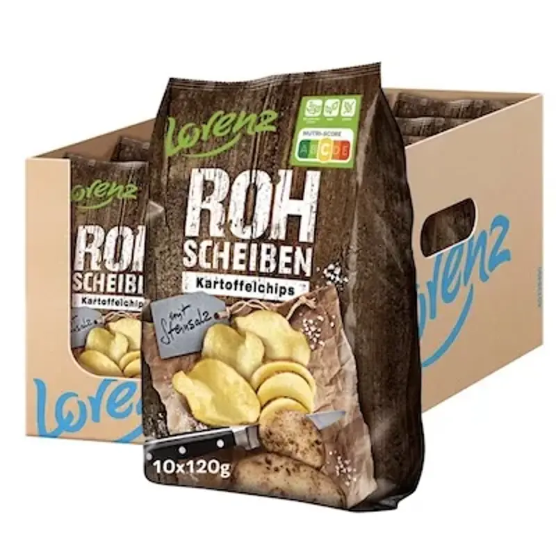 1,2KG 🤯 10x 120g Lorenz Snack World Rohscheiben Steinsalz für 17,50€ (statt 23€)