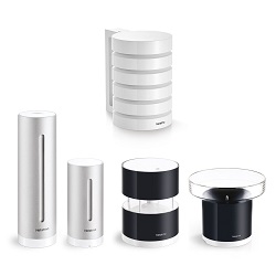 Netatmo Premium Set Wetterstation mit Shield und Regen- und Windmesser für 239,95€ (Vergleich: 354,56€)