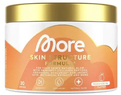 🍑 270g MORE Skin Structure Formula Peach Iced Tea für 46,26€ (statt 65€)