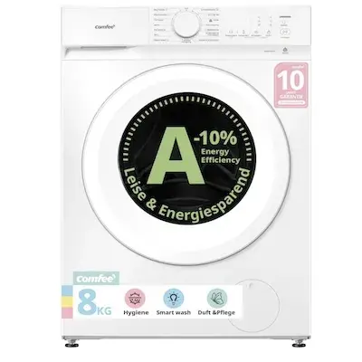 🧺 Comfee CF08EWP05W Waschmaschine mit 8kg für 256€ (statt 289€)