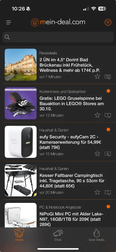 WICHTIG! Feedback iOS User Mein-Deal App – BITTE kommentieren!