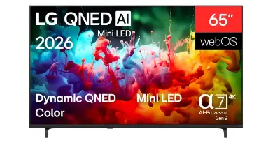 📺 LG QNED72 65Zoll UHD smart TV miniLED 60Hz für 599€ (statt 689€)