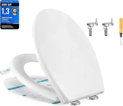 🚽 Songmics Toilettendeckel mit Absenkautomatik für 23€ (statt 36€)