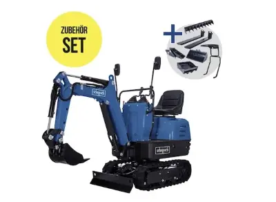 👷 Scheppach Benzin Mini-Bagger MB850XL, 8,5 PS für 3.999,99€ (statt 4.650€)