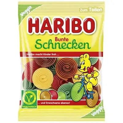 🍬 4 x 160g Haribo Bunte Schnecken ab 2,68€ (statt 5€) – 0,67€ pro Tüte