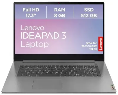 💻 Lenovo IdeaPad Slim 3 17,3″ HD+ Laptop mit Ryzen 5, 8GB/512GB für 419,99€ (statt 500€)