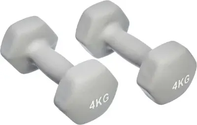 💪🏻 2er Set Amazon Basics Neopren Hanteln, je 4kg für 15,93€ (statt 21€)