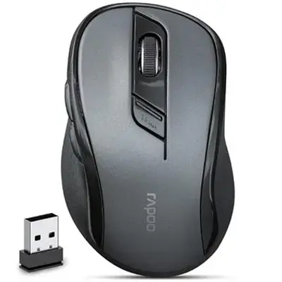 🖱️ Rapoo M500 Silent Wireless Maus mit 1.600 DPI für 19,99€ (statt 26€)