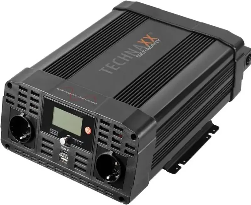 🔌 Technaxx TE22 KFZ Wechselrichter 12V auf 230V Sinus 2.000W für 135,99€ (statt 166€)