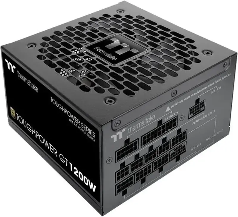 🖥️ Thermaltake Toughpower GT ATX 3.1 1.200W, 80 Plus Gold für 116,39€ (statt 155€)