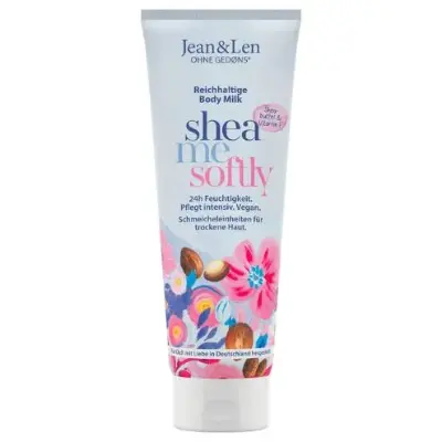 🧴 Jean & Len Reichhaltige Bodymilk mit Sheabutter, 250ml ab 2,83€ (statt 4,49€)