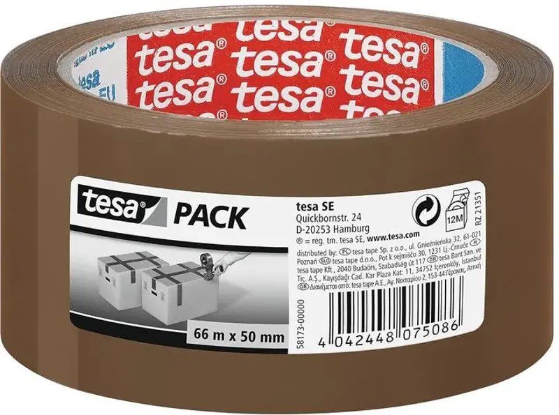 📦 tesa tesapack Standard Paketklebeband, 66m x 50mm für 1,79€ (statt 3€)