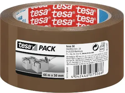 📦 tesa tesapack Standard Paketklebeband, 66m x 50mm für 1,79€ (statt 3€)
