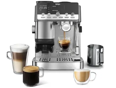 ☕️ Ninja Luxe Café Mini Espresso- und Filterkaffeevollautomat für 419,99€ (statt 500€)