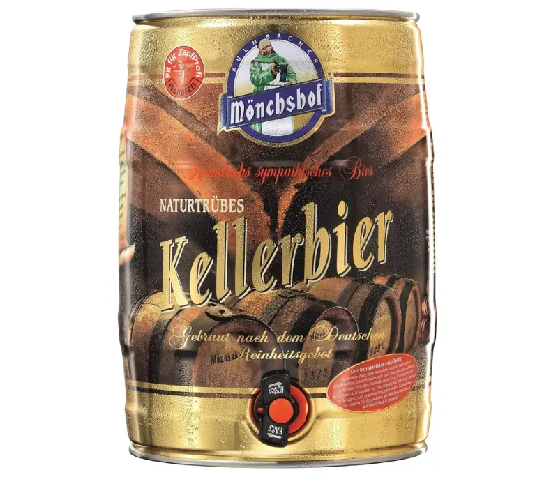 Mönchshof Kellerbier 5L Partydose mit Zapfhand für 10,19€ (statt 14€)