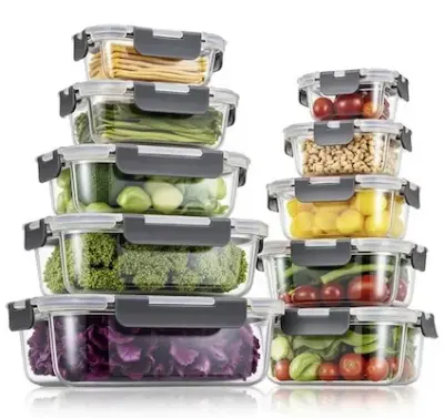 🍱 10er Set Fenger Glasbehälter mit Deckel für 29,60€ (statt 47€)