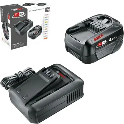 🔋 Bosch Akku & Schnellladegerät Starter Set 18V, 4,0Ah für 36,39€ (statt 42€)