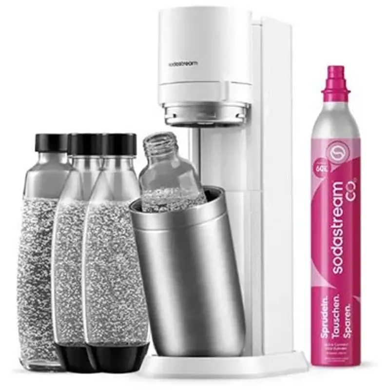 🥤 SodaStream Duo Wassersprudler Set mit CO2-Zylinder + Flaschen für 119,99€ (statt 150€)