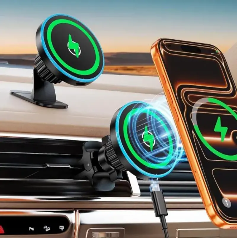 📱 Uriacg 360° Mag-Safe Autohalterung mit 15W Ladefunktion für 9,99€ (statt 20€)