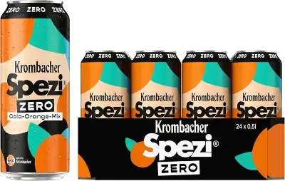 🥤 24er Pack Krombacher Spezi Zero Dose, 0,5L ab 18,99€ (statt 26€) – 0,79€ pro Dose