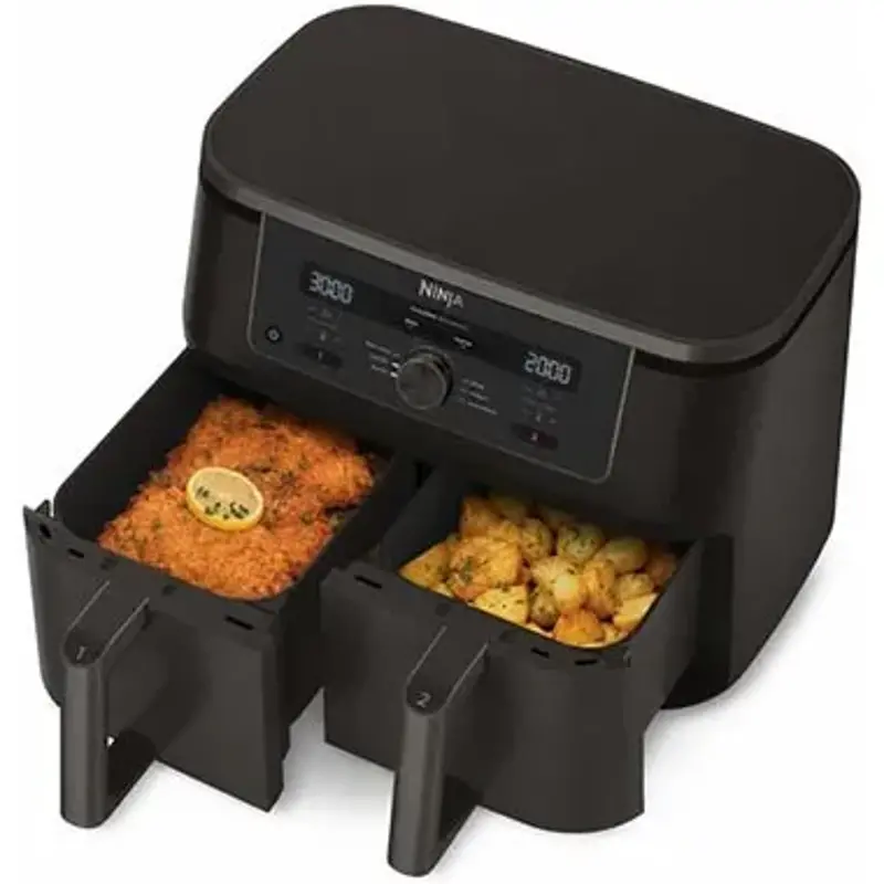 🍟 Ninja DZ400EUBK MAX Dual Zone Heißluftfritteuse, 9,5L für 169,99€ (statt 230€)