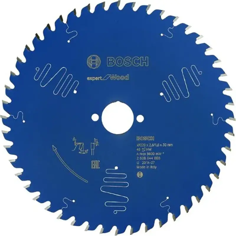 🪚 Bosch Professional Kreissägeblatt Expert for Wood, 220mm für 27,36€ (statt 47€)