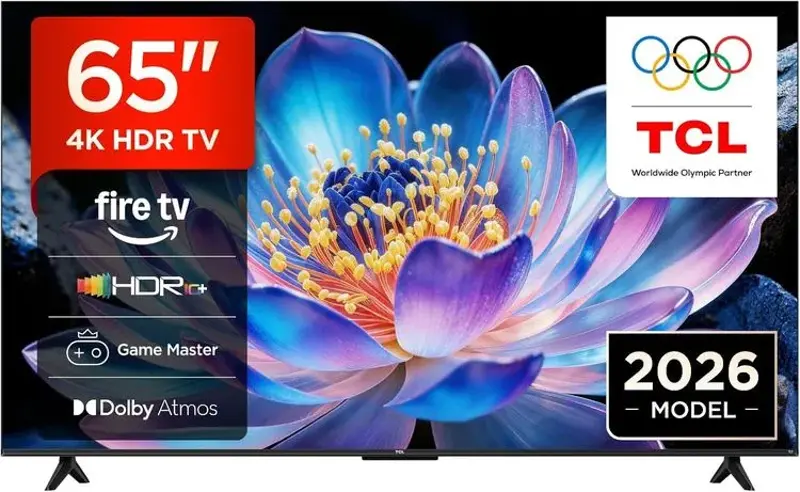 📺 TCL 65V6D 65″ 4K UHD Smart TV mit HDR10+, Dolby Atmos & DTS:X für 449€ (statt 649€)