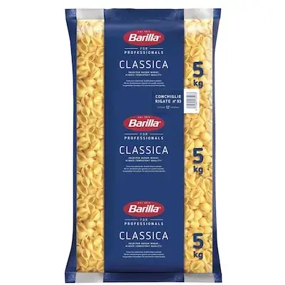 🍜 5kg Barilla Hartweizen Pasta Conchiglie Rigate n. 93 für 16,19€ (statt 22€)