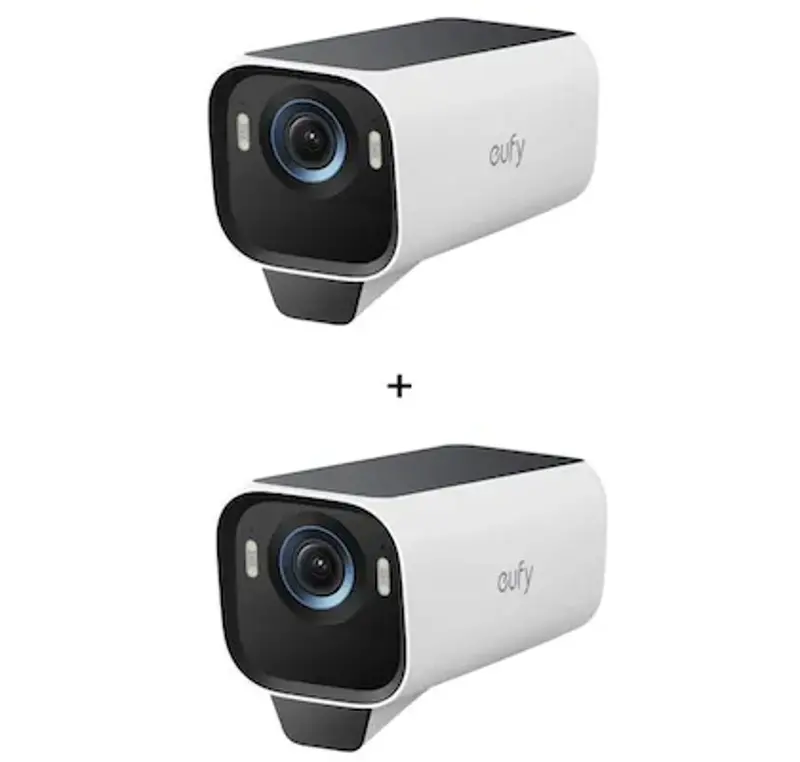 📹 2er Set eufyCam S3 Pro 4k Solar-Zusatzkamera für 269,95€ (statt 418€)