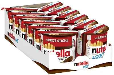 🍫 12er Pack nutella & GO! Brot-Sticks & Nuss-Nugat-Creme für 12€ (statt 17€)