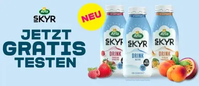 🍓🍑 Arla Skyr Drink gratis ausprobieren