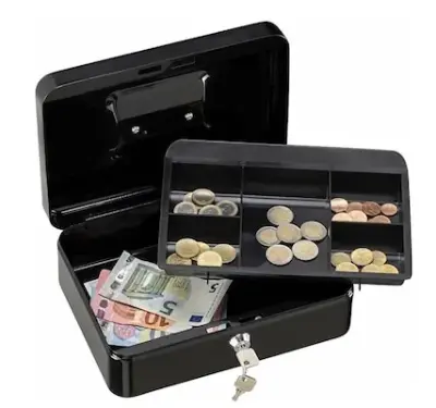 🔑 Burg-Wächter Geldkassette, abschließbar ab 5,71€ (statt 16€)