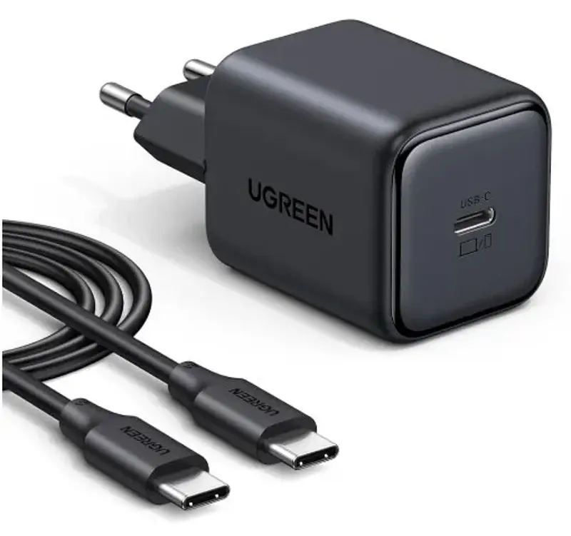 ⚡️ UGREEN USB C 45W Netzteil mit Fast Charge & GaN für 13,94€ (statt 18€)