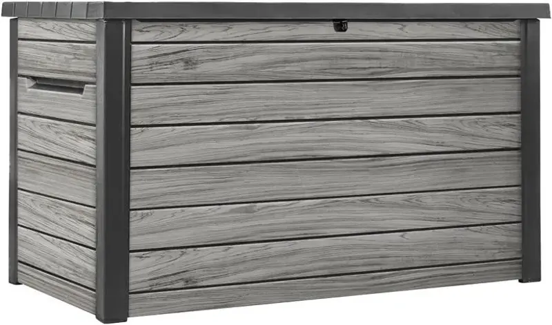 🏡 Keter Ontario Holz-Design Auflagenbox mit 870 Liter für 192€ (statt 239€)