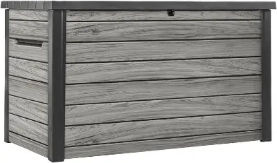 🏡 Keter Ontario Holz-Design Auflagenbox mit 870 Liter für 192€ (statt 239€)