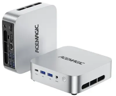 🖥️ ACEMAGIC W1 Mini PC mit AMD Ryzen 7 H255, 16GB & 512GB für 419€ (statt 479€)