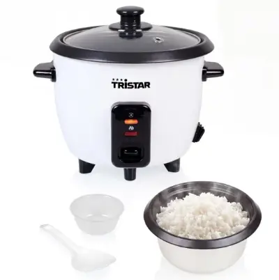 🍚 Tristar Reiskocher 0,6L mit Antihaft Innentopf & Warmhaltefunktion für 17,99€ (statt 27€)