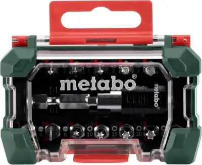🪛 metabo S2-Qualität Bit-Set, 15-teilig für 6,39€ (statt 12€)