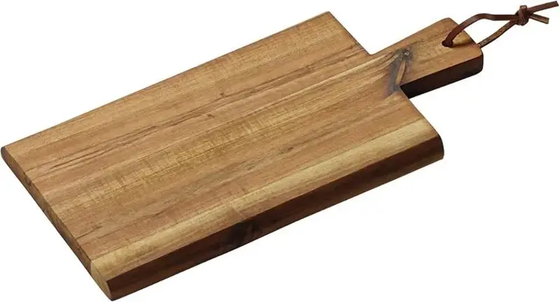 🍞 Kesper 28190 Akazienholz Schneidbrett mit Griff für 3,95€ (statt 8€)