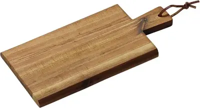 🍞 Kesper 28190 Akazienholz Schneidbrett mit Griff für 3,95€ (statt 8€)