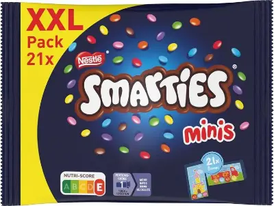 🍫 Smarties Mini Beutel XXL, 302,4g ab 4,16€ (statt 6€)
