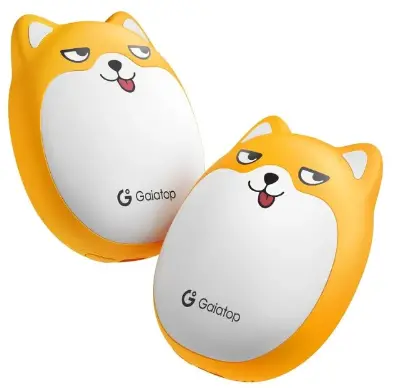 🥶 2x Gaiatop Handwärmer wiederaufladbar als Hund für 10,63€ (statt 15€)